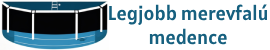 Legjobb merevfalú medence logo